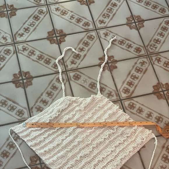 NWOT Crochet Halter Top - Picture 2 of 6